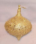 XDD109  60510826-1  Декорация    Капля круглая обсыпная малая, золото